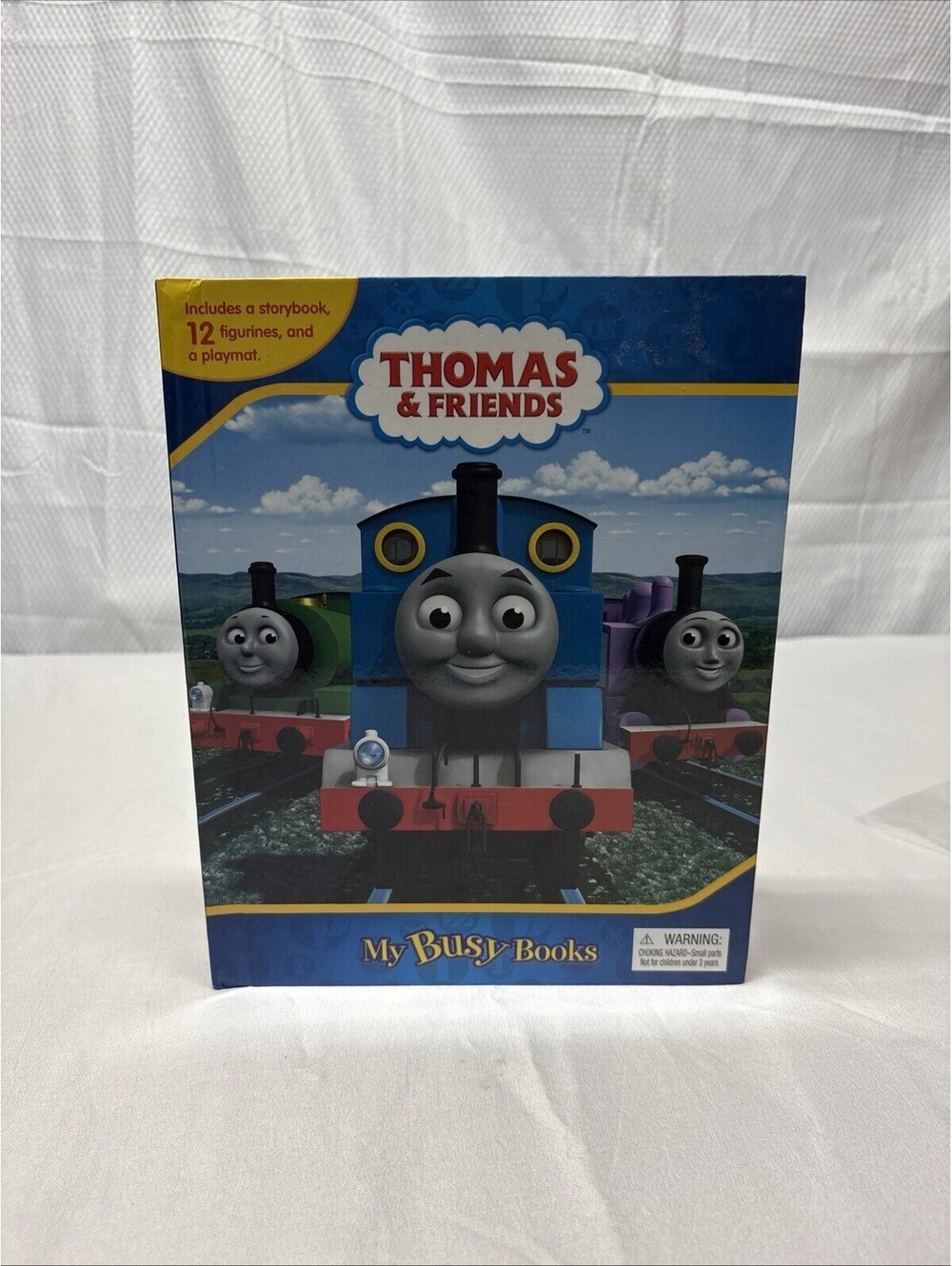 Thomas The Train & Friends Storybook&12 Figurines with Playmat Combo-New!AR5S